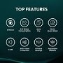 Hisense Hi4 Freestanding Dishwasher - Auto dry B-Rated Silver