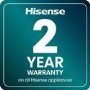 Hisense Hi4 Freestanding Dishwasher - Auto dry B-Rated Silver