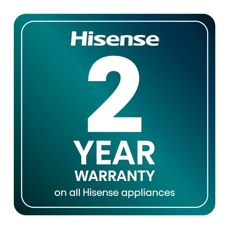 Hisense Hi4 Freestanding Dishwasher - Self-Clean D-Rated White