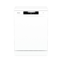 Hisense Hi4 Freestanding Dishwasher - Self-Clean D-Rated White