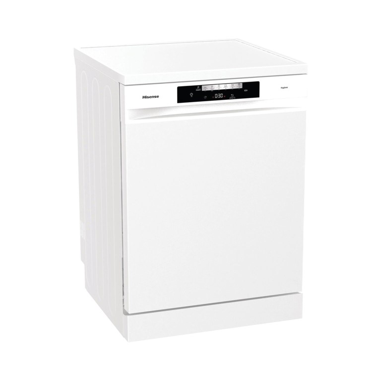 Hisense Hi4 Freestanding Dishwasher - Self-Clean D-Rated White