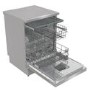 Hisense Hygiene Freestanding Dishwasher - D-Rated, Stainless Steel