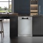 Hisense Hygiene Freestanding Dishwasher - D-Rated, Stainless Steel