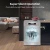 Hisense 16 Place Settings Freestanding Dishwasher - Stainless Steel