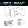Hisense Hi6 Freestanding Dishwasher - Inverter Motor A-Rated Black