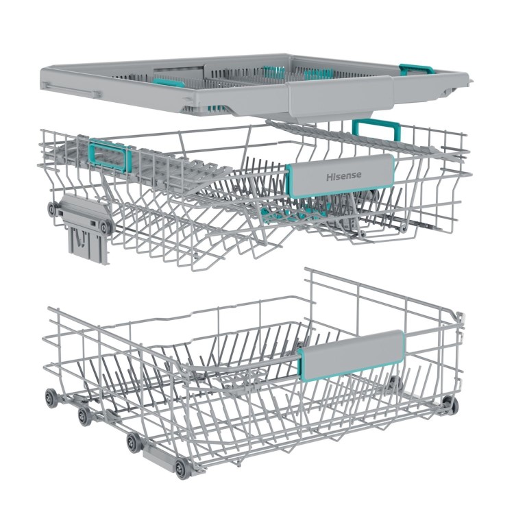 Hisense Hi6 Freestanding Dishwasher - WiFi-enabled A-Rated Black