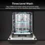 Hisense Hi6 Freestanding Dishwasher - Inverter Motor A-Rated Black