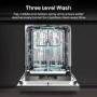 Hisense Freestanding Dishwasher - WiFi-enabled A-Rated Silver