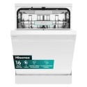 A1/HS673A90WUK Refurbished Hisense Freestanding Dishwasher Full Size, WiFi-enabled, 15 Minute Quick Wash Dishwasher, 16 Place Settings, A-rated