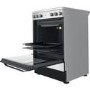 Hotpoint 60cm Electric Cooker - Silver