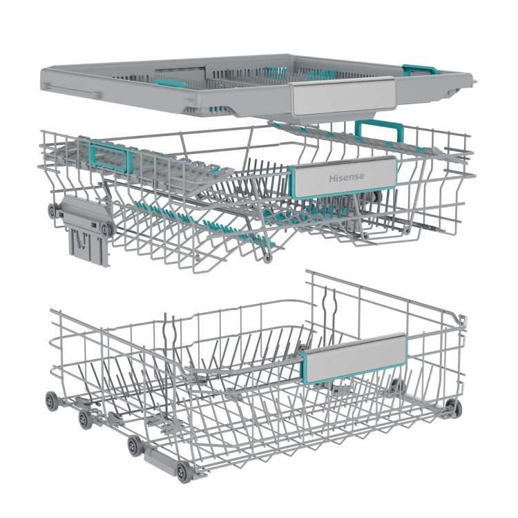 Hisense Hi9 Freestanding Dishwasher - Smart Wi-Fi A-Rated - Graphite