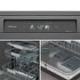 Hisense Hi9 Freestanding Dishwasher - Smart Wi-Fi A-Rated - Graphite