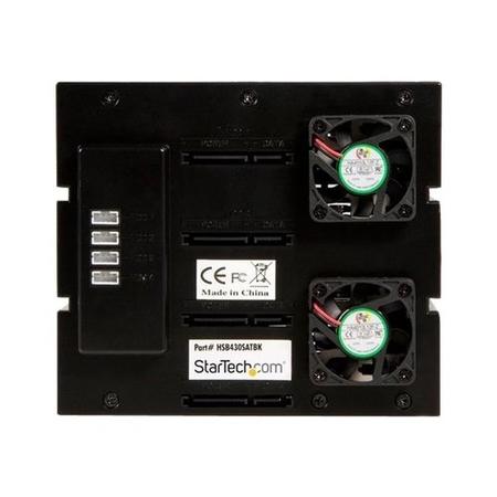 StarTech 4 Drive 3.5in Trayless Hot Swap SATA Mobile Rack Backplane