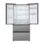 Hoover 436 Litre French Style American Fridge Freezer - Silver