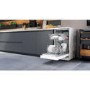 Refurbished Hotpoint 3D Zone Wash Freestanding Slimline Dishwasher - White
