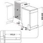 Refurbished Hotpoint 3D Zone Wash Freestanding Slimline Dishwasher - White