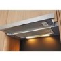 Hotpoint 60cm Chimney Vertical Cooker Hood - Stainless Steel