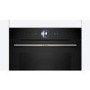 Bosch Series 8 Electric Single Oven With Steam Function - Black