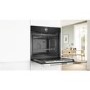 Bosch Series 8 Electric Single Oven With Steam Function - Black