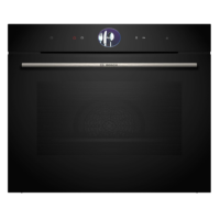 Refurbished Bosch Series 8 HSG7584B1 60cm Single Built In Electric Oven Black Refurbished Bosch Series 8 HSG7584B1 60cm Single Built In Electric Oven Black