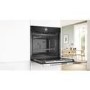 Bosch Series 8 Electric Single Oven With Steam Function - Black