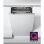 Hotpoint Integrated Slimline Dishwasher – 3D Zone Silver Control Panel