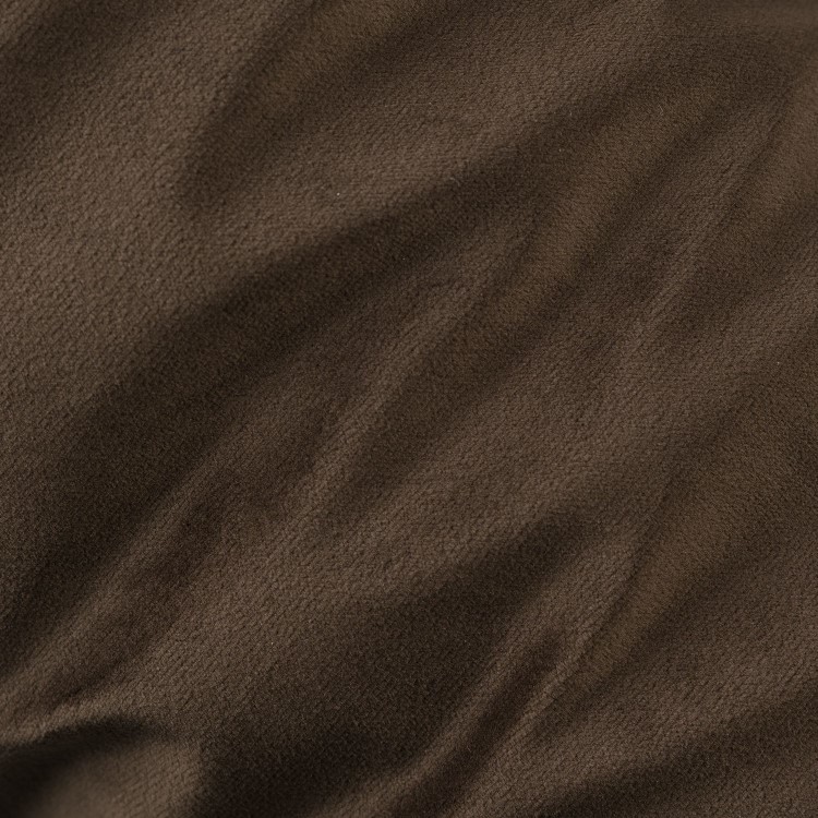 Chocolate Brown Velvet 3 Seater Sofa - Hudson 