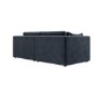 Charcoal Grey Velvet 3 Seater Sofa - Hudson