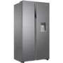 Refurbished Haier HSR3918EWPG Freestanding 521 Litre American Fridge Freezer