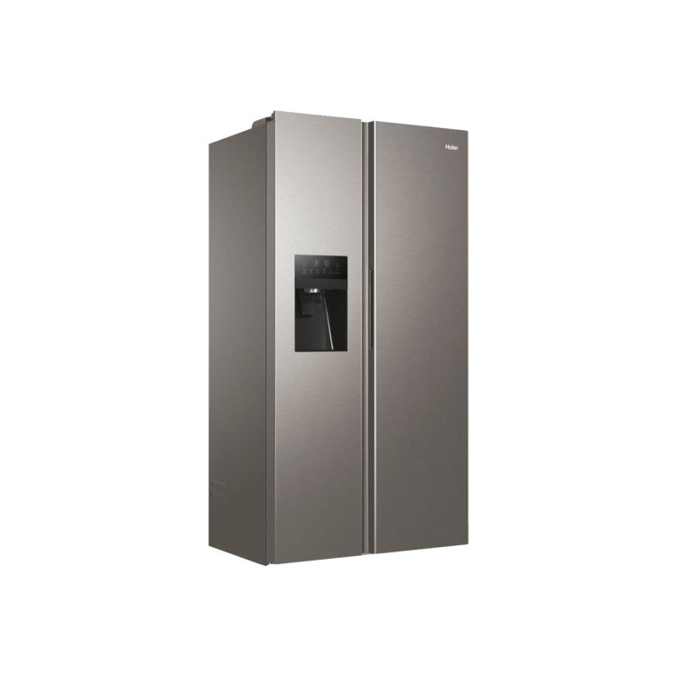 Refurbished Haier HSR3918ENPG 504 Litre Frost Free American Fridge Freezer