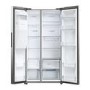 Refurbished Haier Series 5 HSW59F18DIMM Freestanding 601 Litre Frost Free American Fridge Freezer Stainless Steel