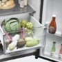Refurbished Haier Series 5 HSW59F18DIMM Freestanding 601 Litre Frost Free American Fridge Freezer Stainless Steel
