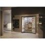 Refurbished Haier SBS 90 Series 5 HSW59F18EIPT 601 Litre Frost Free American Fridge Freezer Black