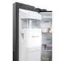 Refurbished Haier SBS 90 Series 5 HSW59F18EIPT 601 Litre Frost Free American Fridge Freezer Black