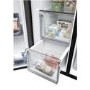Refurbished Haier SBS 90 Series 5 HSW59F18EIPT 601 Litre Frost Free American Fridge Freezer Black