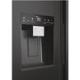 Refurbished Haier SBS 90 Series 5 HSW59F18EIPT 601 Litre Frost Free American Fridge Freezer Black