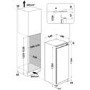 Hotpoint In-column Integrated Fridge With Four Star Icebox