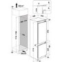Hotpoint 250 Litre 70/30 Integrated Fridge Freezer
