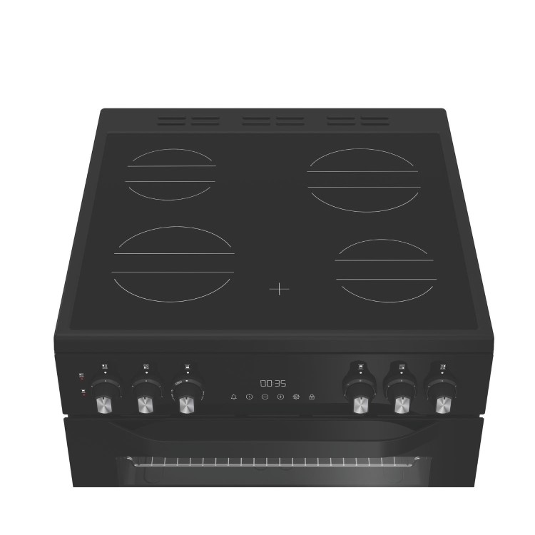 Hotpoint 60cm Electric Cooker - Black