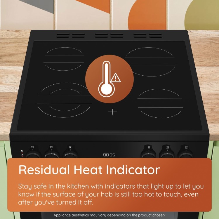 Hotpoint 60cm Electric Cooker - White