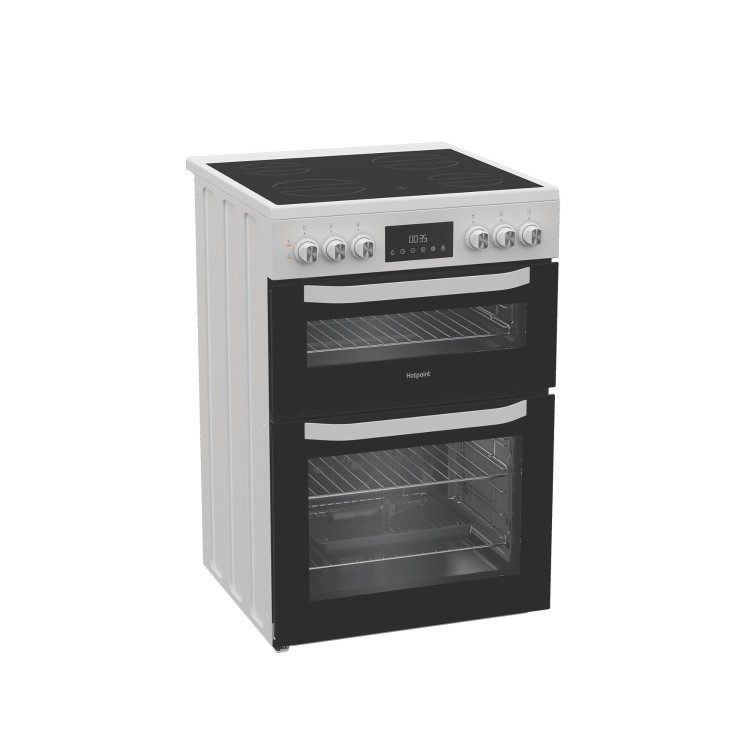 Hotpoint 60cm Electric Cooker - White