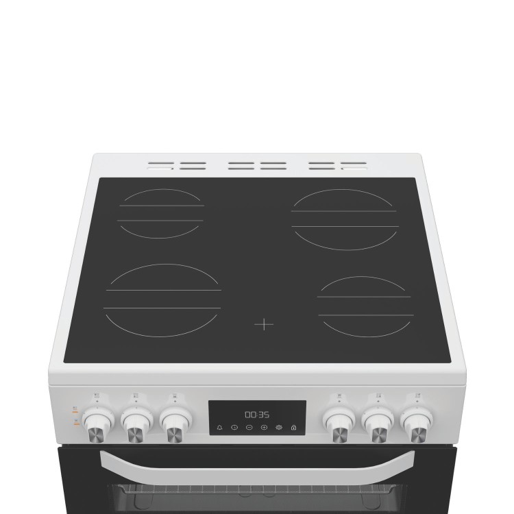 Hotpoint 60cm Electric Cooker - White