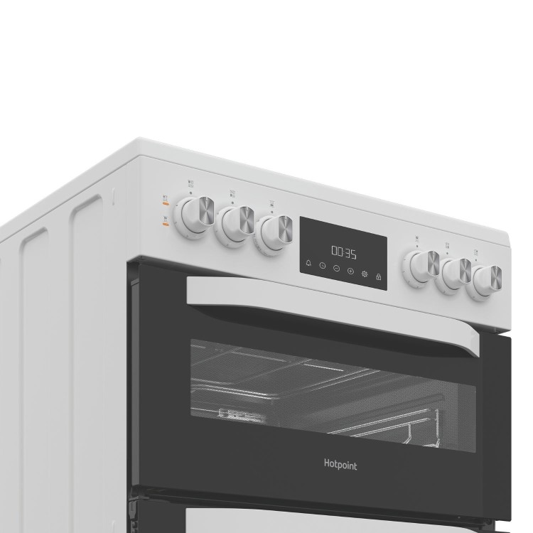 Hotpoint 60cm Electric Cooker - White