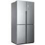 Refurbished Haier HTF-456DM6 Freestanding 456 Litre American Fridge Freezer