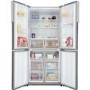 Refurbished Haier HTF-456DM6 Freestanding 456 Litre American Fridge Freezer