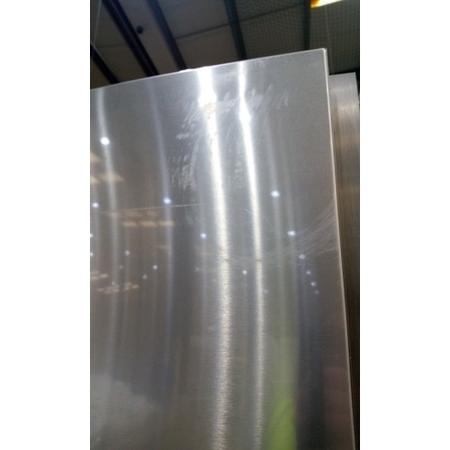 Refurbished Haier HTF-610DM7 Freestanding 712 Litre 70/30 Frost Free American Fridge Freezer Stainless Steel