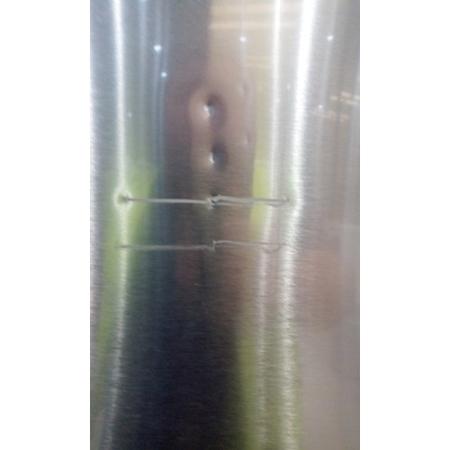 Refurbished Haier HTF-610DM7 Freestanding 712 Litre 70/30 Frost Free American Fridge Freezer Stainless Steel