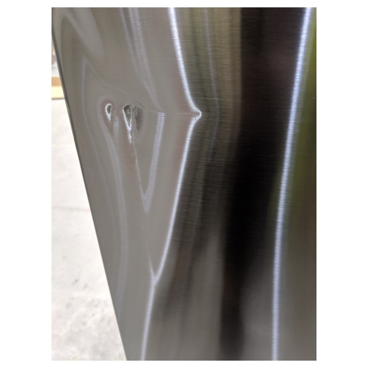 Refurbished Haier HTF-610DSN7 Freestanding 610 Litre 70/30 American Fridge Freezer Black