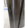 Refurbished Haier HTF-610DSN7 Freestanding 610 Litre 70/30 American Fridge Freezer Black