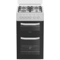 HTG5GCWL Hotpoint 50cm Gas Cooker with Lid - White